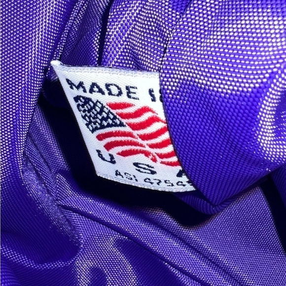 Anna Sui x Target Black Canvas Tote Bag w/Vibrant Purple Lining, Limited Edition - Picture 12 of 15